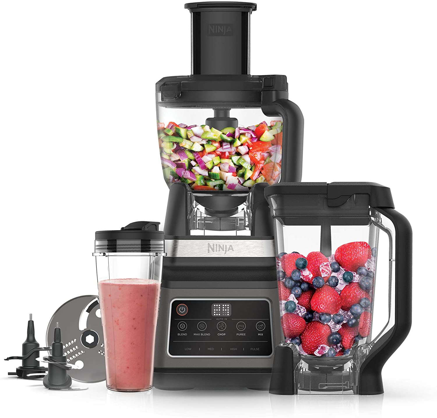 NINJA - Food Processor and Blender - 3in1 - BN800UK