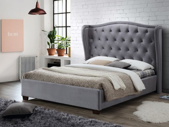 New queen store bed frame